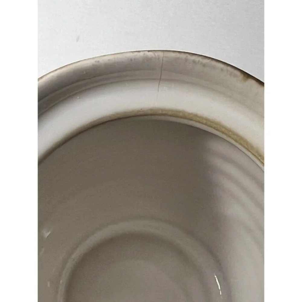 Sango Chromatics Brown Sugar Bowl With Kid And Creamer